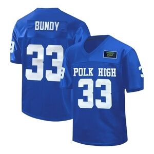 Al Bundy Polk High Football Jersey #33 Stitched Married With Children X-Large XL